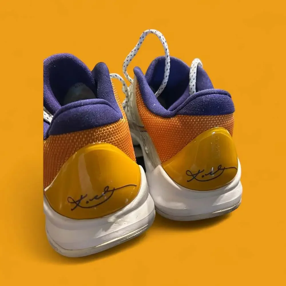 Nike Zoom Kobe 5 V Del Sol Lakers Home (GS) 2009 - Picture 4 of 9